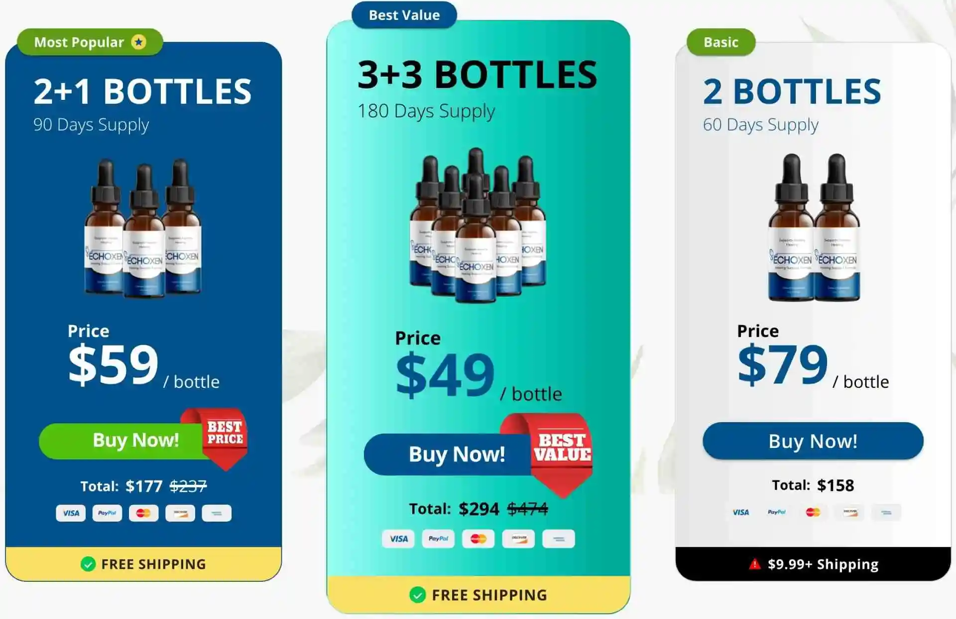 Echoxen Pricing USA 2026 — Official Order Page